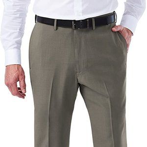 NWT Haggar Reprieve Stria Dress Pants 32W